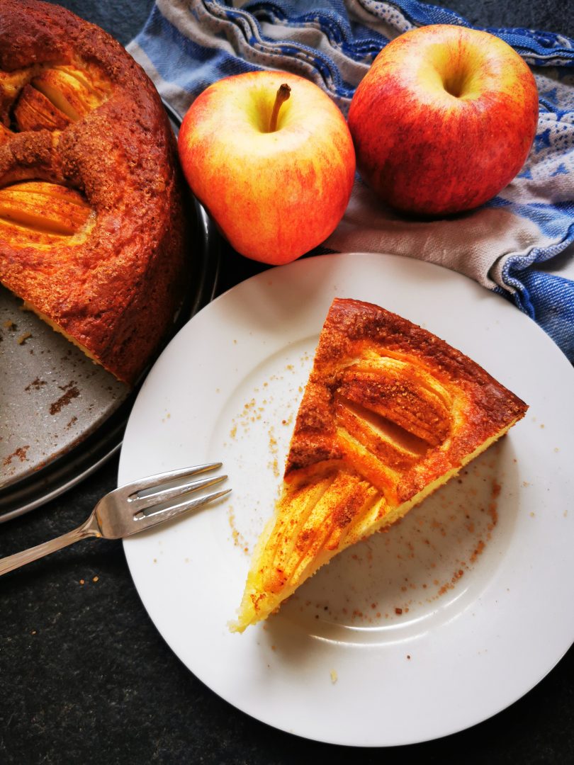 Apfelkuchen backen mit Quark und ohne Butter - ein kinderleichtes Rezept mit Schritt für Schritt Anleitung