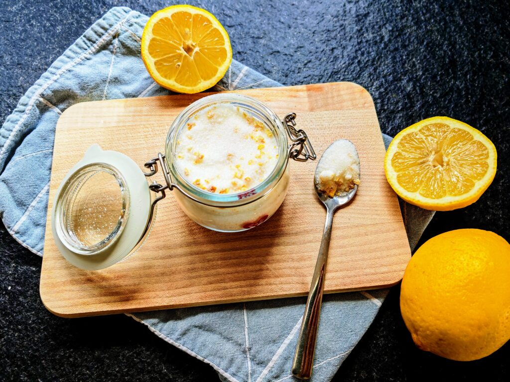 Zitronenzucker selber machen - so einfach! - Cappotella